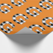 Gingham Karo G Geschenkpapier (Ecke)