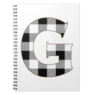 Gingham Karo G Notizblock