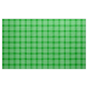 Gingham-Karo grüner und weißer Stoff