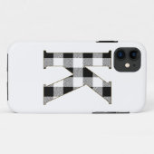Gingham Karo K Case-Mate iPhone Hülle (Rückseite (Horizontal))