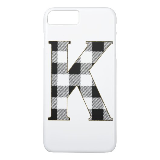 Gingham Karo K Case-Mate iPhone Hülle (Rückseite)