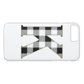 Gingham Karo K Case-Mate iPhone Hülle (Rückseite (Horizontal))
