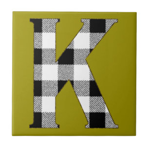 Gingham Karo K Fliese