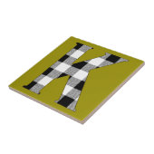 Gingham Karo K Fliese (Seite)