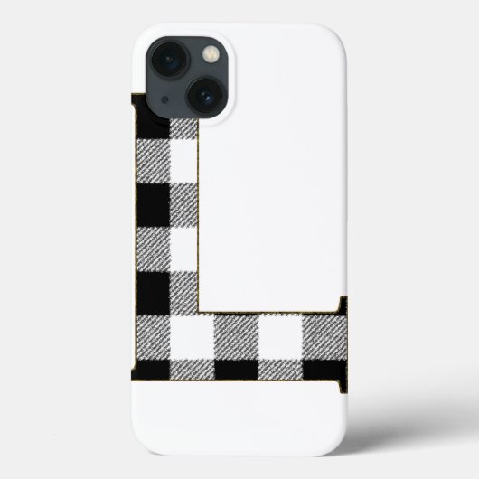 Gingham Karo L Case-Mate iPhone Hülle (Rückseite)