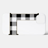 Gingham Karo L Case-Mate iPhone Hülle (Rückseite (Horizontal))
