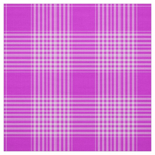 Gingham Karo Lila und weiße Stoffe (Muster)
