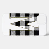 Gingham Karo M Case-Mate iPhone Hülle (Rückseite (Horizontal))