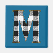 Gingham Karo M Magnet (Vorne)