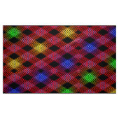 Gingham Karo Multicolored Pattern Fabric Stoff (Fat Quarter (45,7 x 55,9 cm))