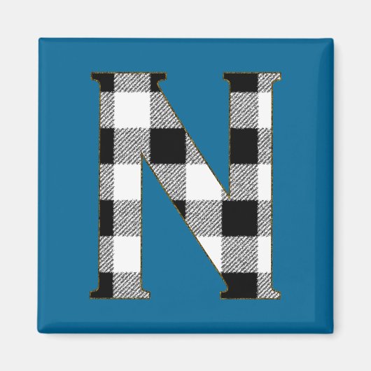 Gingham Karo N Magnet (Vorne)