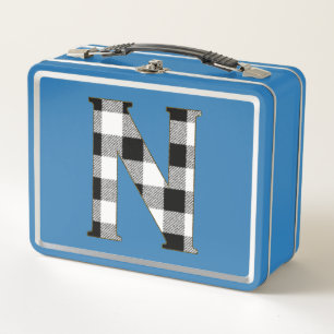 Gingham Karo N Metall Lunch Box