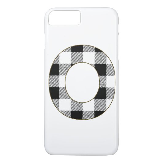 Gingham Karo O Case-Mate iPhone Hülle (Rückseite)
