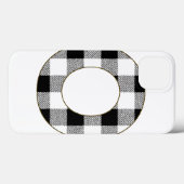 Gingham Karo O Case-Mate iPhone Hülle (Rückseite (Horizontal))