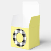 Gingham Karo O Geschenkschachtel (Geöffnet)