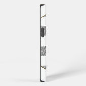 Gingham Karo O iPhone Hülle (Rechte Seite)