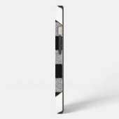 Gingham Karo O iPhone Hülle (Linke Seite)