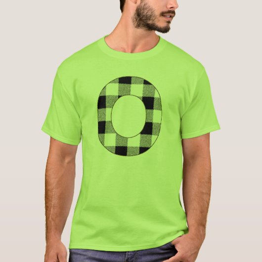 Gingham Karo O T-Shirt (Vorderseite)
