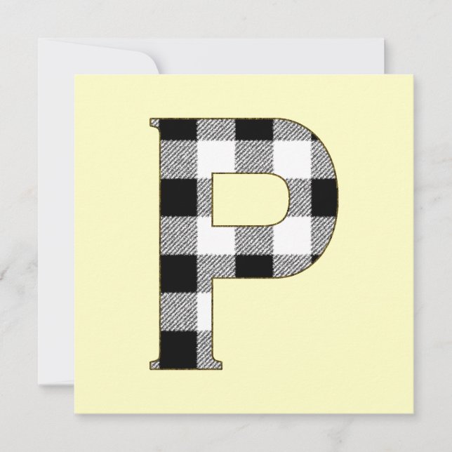 Gingham Karo P (Vorderseite)