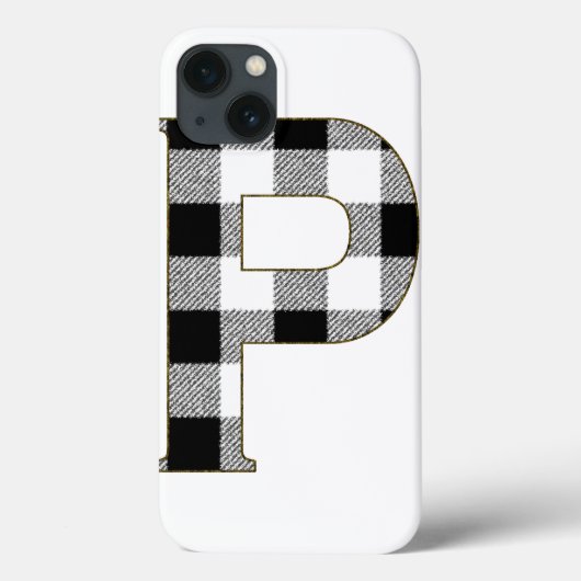 Gingham Karo P Case-Mate iPhone Hülle (Rückseite)