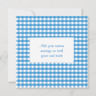 Gingham Karo Pattern