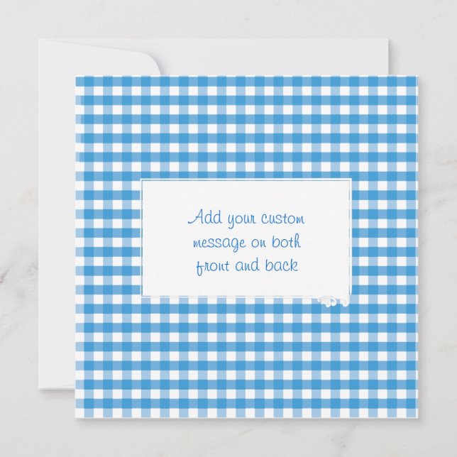 Gingham Karo Pattern (Vorderseite)