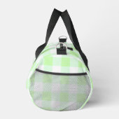 Gingham Karo Pattern (Light Green) Duffle Bag (Rechts)