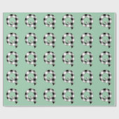 Gingham Karo Q Geschenkpapier (Flach)