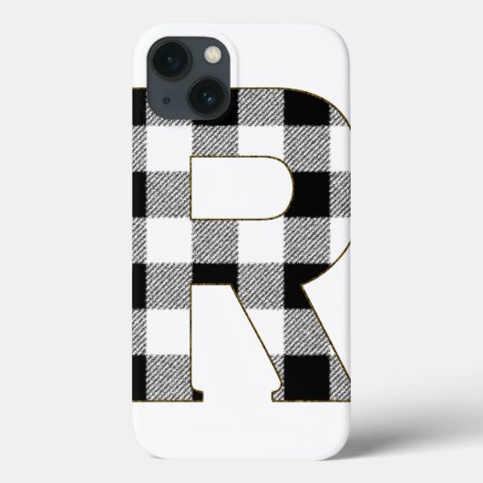 Gingham Karo R Case-Mate iPhone Hülle (Rückseite)