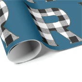 Gingham Karo R Geschenkpapier (Rolleneckpunkt)