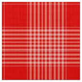 Gingham Karo Red and White Fabric Stoff (Nahaufnahme)