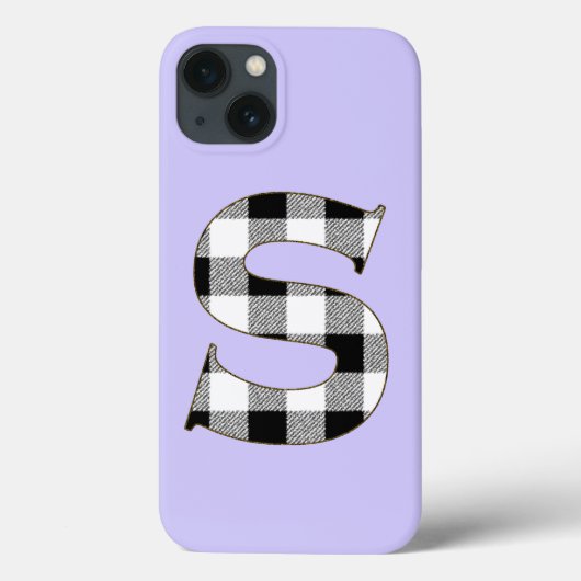 Gingham Karo S Case-Mate iPhone Case (Rückseite)