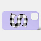 Gingham Karo S Case-Mate iPhone Case (Rückseite (Horizontal))