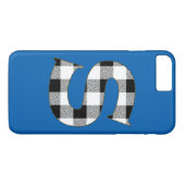Gingham Karo S Case-Mate iPhone Hülle (Rückseite (Horizontal))