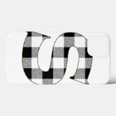 Gingham Karo S Case-Mate iPhone Hülle (Rückseite (Horizontal))