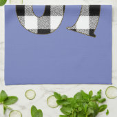 Gingham Karo S Geschirrtuch (Gefaltet)