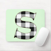 Gingham Karo S Mousepad (Mit Mouse)
