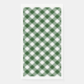 Gingham Karo Serviette (Vorderseite)