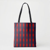 Gingham Karo Tasche (Vorderseite)