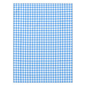 Gingham-Karo-Tischdecke | blaue und weiße Karos Tischdecke (Vorderseite)