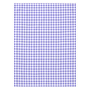 Gingham-Karo-Tischdecke   lila und weiße Karos Tischdecke