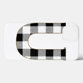 Gingham Karo U Case-Mate iPhone Hülle (Rückseite (Horizontal))