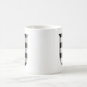 Gingham Karo U Kaffeetasse (Mittel)