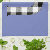 Gingham Karo U Küchentuch (Gefaltet)