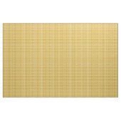 Gingham-Karo-und des Herz-Muster-| Gelb Stoff (Yard (91,4 cm))