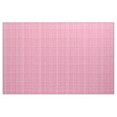 Gingham-Karo-und des Herz-Muster-| Rosa Stoff (Yard (91,4 cm))