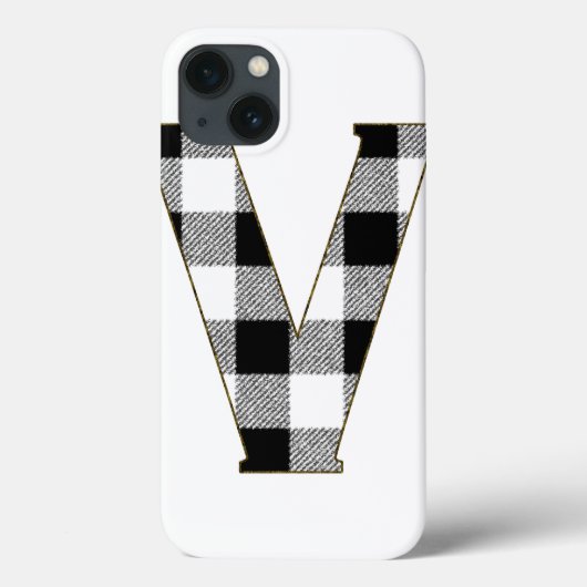 Gingham Karo V Case-Mate iPhone Hülle (Rückseite)