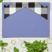 Gingham Karo X Handtuch (Gefaltet)