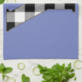 Gingham-Karo Y Küchentuch (Gefaltet)