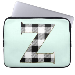 Gingham Karo Z Laptopschutzhülle